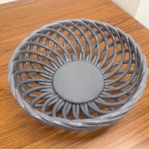 Target Gray Woven Porcelain Bread Basket
